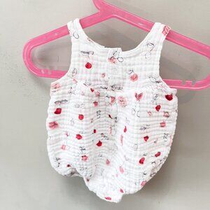 Angel Dear Cherry Bubble Romper- Size‎ 12-18 months